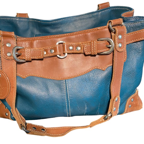 American West Genuine Leather Shoulder Bad - Picture 2 of 16